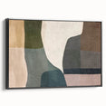 Layered Stillness – Earth Tone Art from Earthen Harmony Abstracts