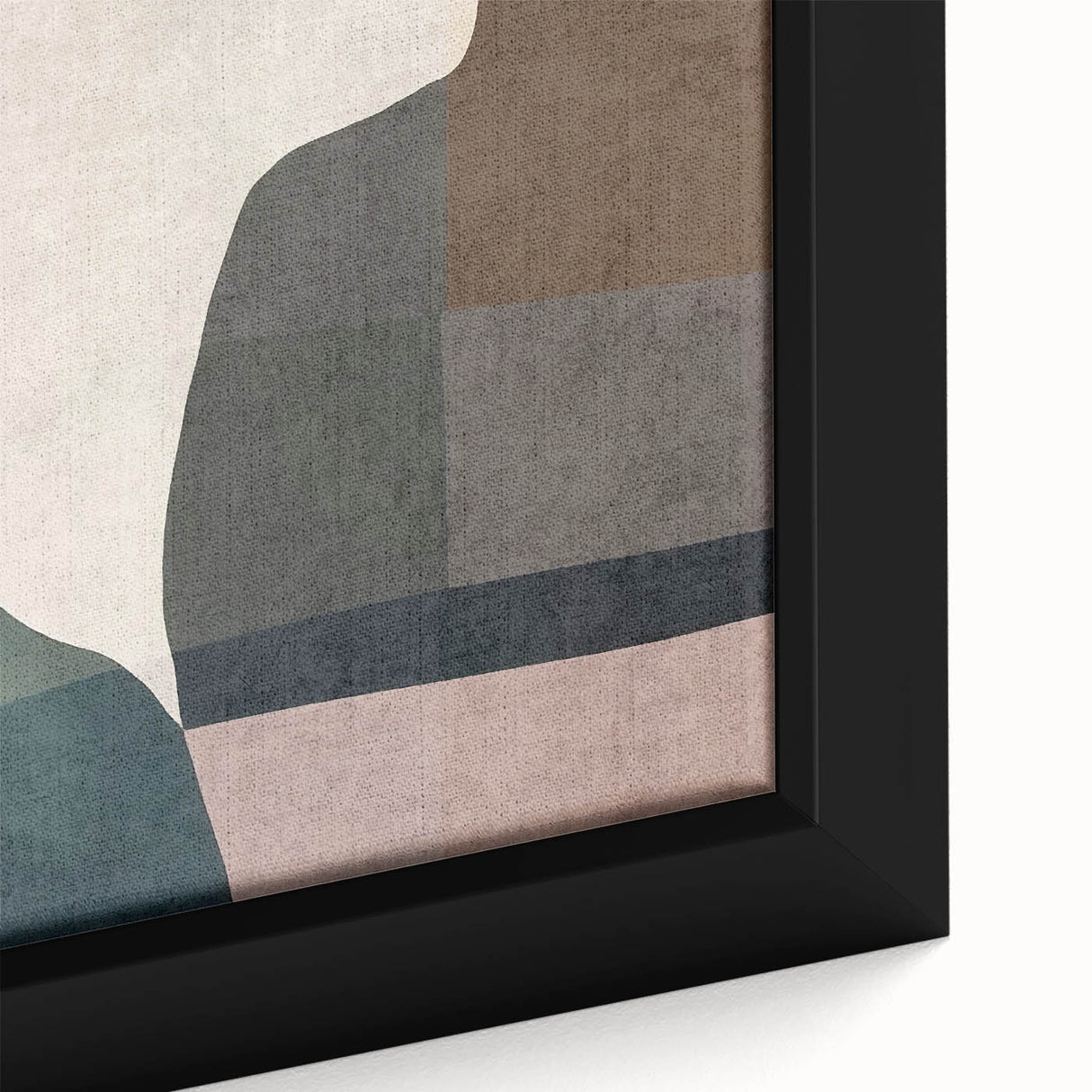 Layered Stillness – Earth Tone Art from Earthen Harmony Abstracts