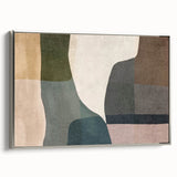 Layered Stillness – Earth Tone Art from Earthen Harmony Abstracts
