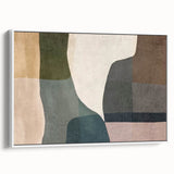 Layered Stillness – Earth Tone Art from Earthen Harmony Abstracts