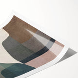 Layered Stillness – Earth Tone Art from Earthen Harmony Abstracts
