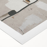 Textured Blocks – Contemporary Canvas Art in Earthen Harmony Abstracts