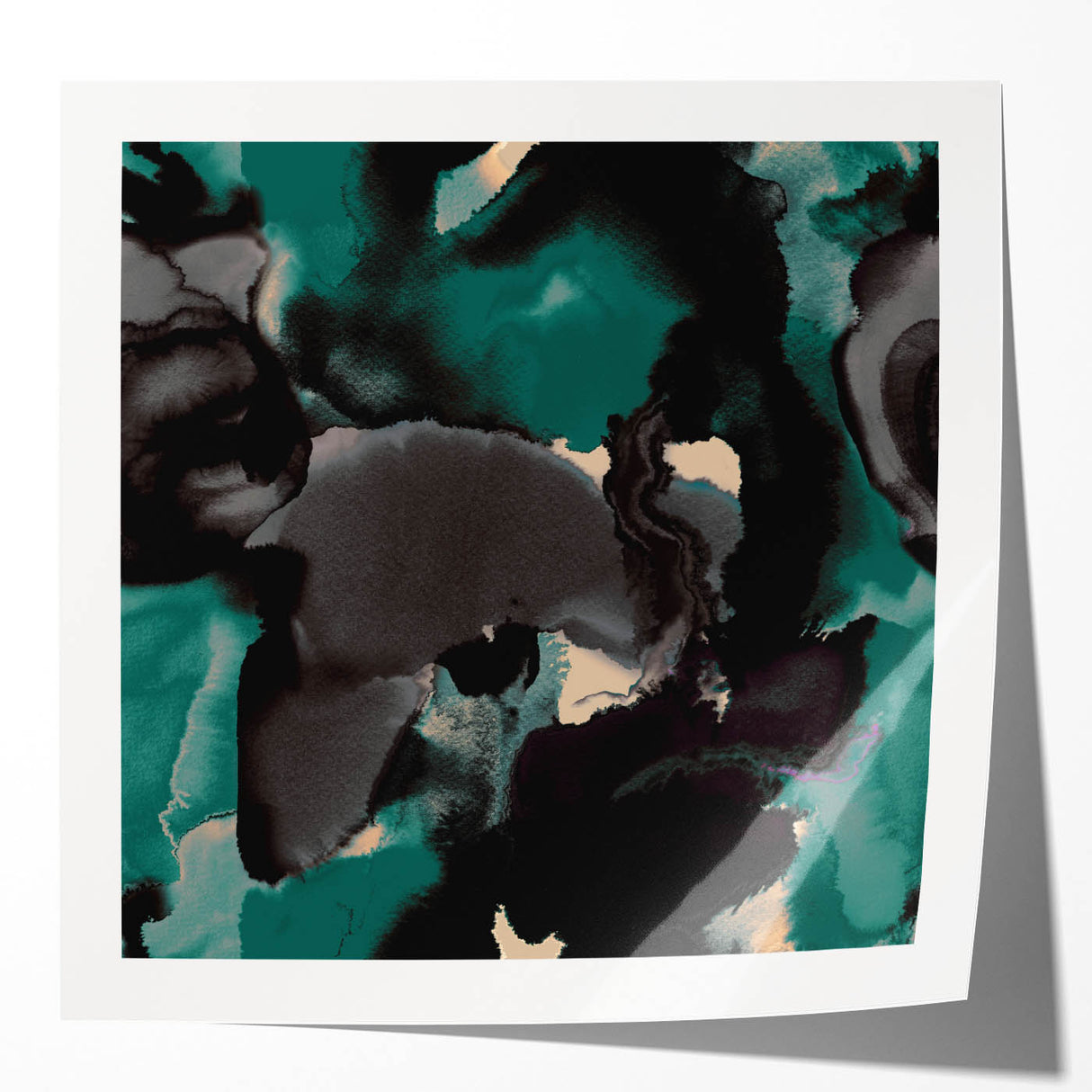 Mystic Flow – Neutral Abstract Prints from Earthen Harmony Abstracts