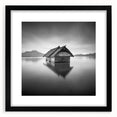 Floating Hut Reflection - Fine Art Photography Canvas Prints