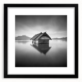 Floating Hut Reflection - Fine Art Photography Canvas Prints