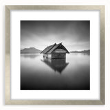 Floating Hut Reflection - Fine Art Photography Canvas Prints