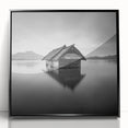 Floating Hut Reflection - Fine Art Photography Canvas Prints