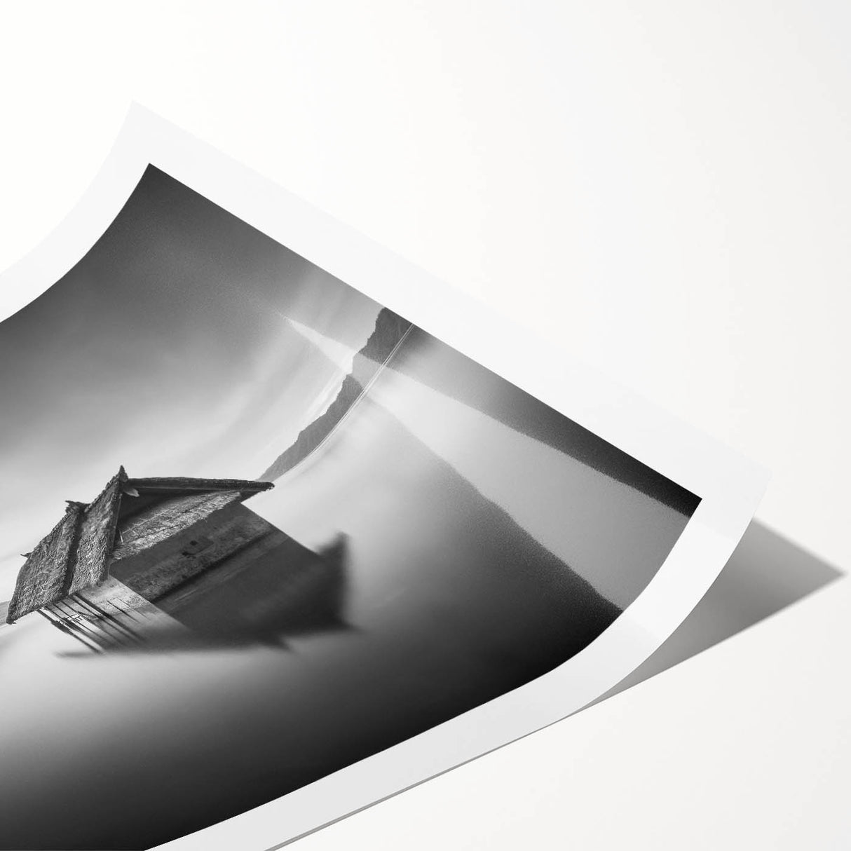 Floating Hut Reflection - Fine Art Photography Canvas Prints