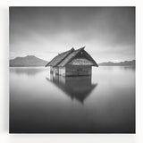 Floating Hut Reflection - Fine Art Photography Canvas Prints
