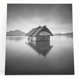 Floating Hut Reflection - Fine Art Photography Canvas Prints