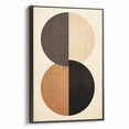 Minimalist Wall Art for Modern Interiors – Earth Tone Geometric Print