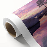 Serene Sunset Reflection – Tree Art Prints & Nature Wall Decor