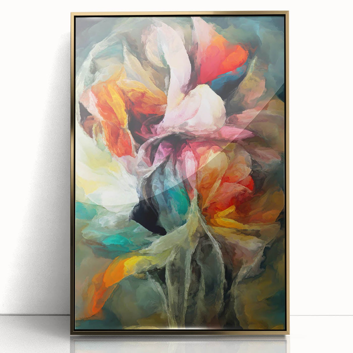 Fluid Acrylic Wall Decor - Modern Fluid Abstract Art Collection