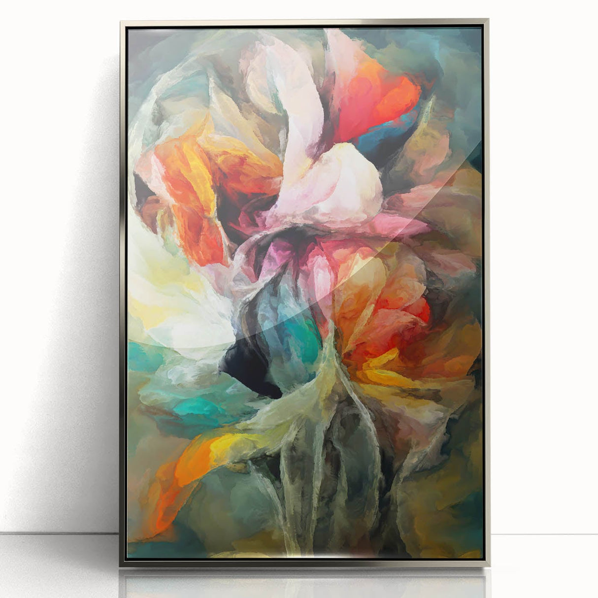 Fluid Acrylic Wall Decor - Modern Fluid Abstract Art Collection