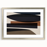 Linear Motion – Minimalist Wall Decor in Earthen Harmony Abstracts