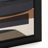 Linear Motion – Minimalist Wall Decor in Earthen Harmony Abstracts