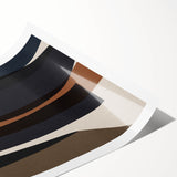 Linear Motion – Minimalist Wall Decor in Earthen Harmony Abstracts