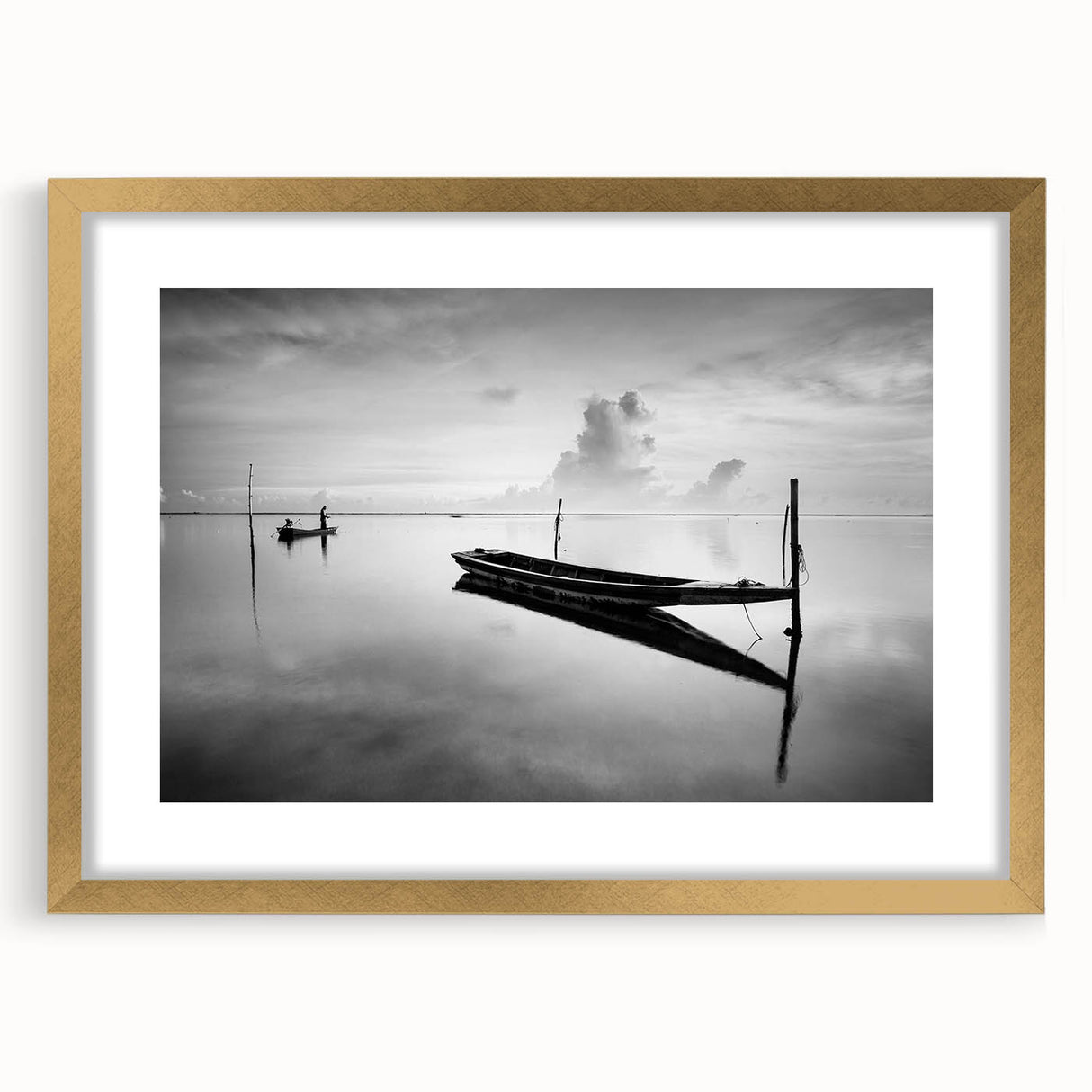 Still Waters and Boats - Fine Art Photography Canvas Prints