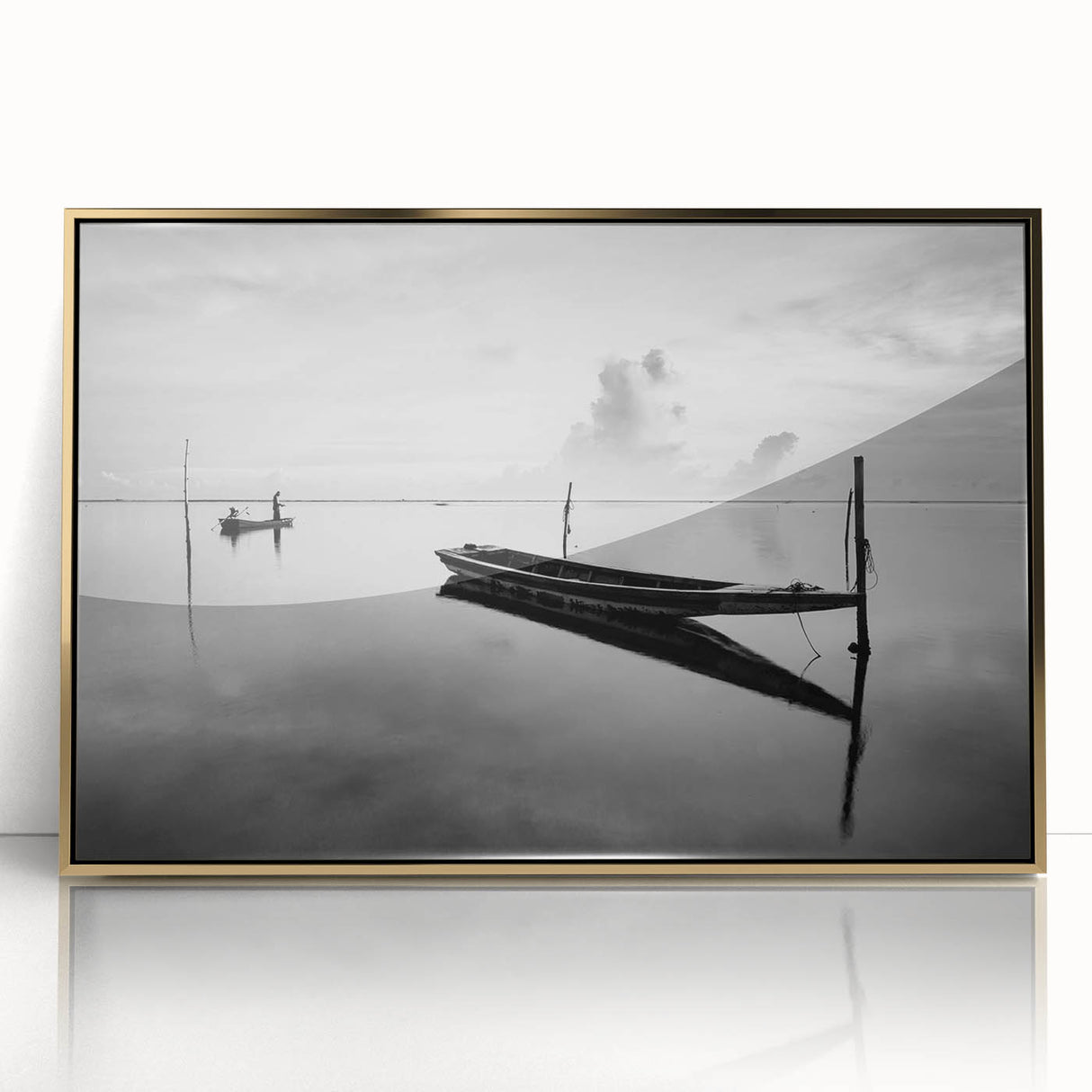 Still Waters and Boats - Fine Art Photography Canvas Prints