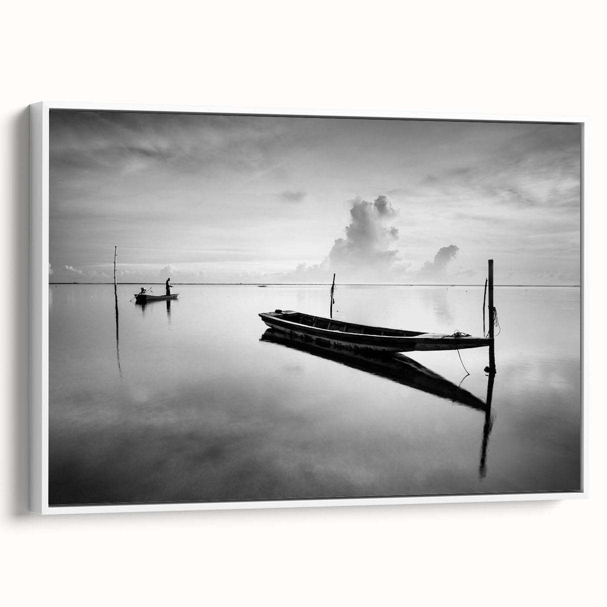 Still Waters and Boats - Fine Art Photography Canvas Prints