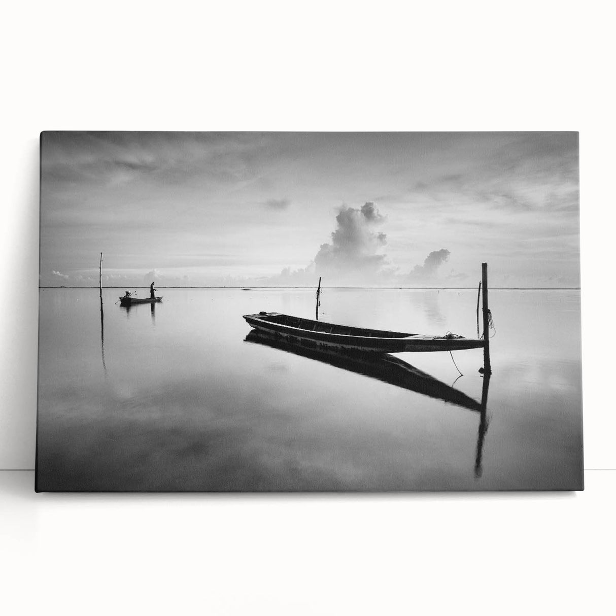 Still Waters and Boats - Fine Art Photography Canvas Prints