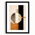 Contemporary Minimalist Wall Art – Geometric Abstract Earth Tones