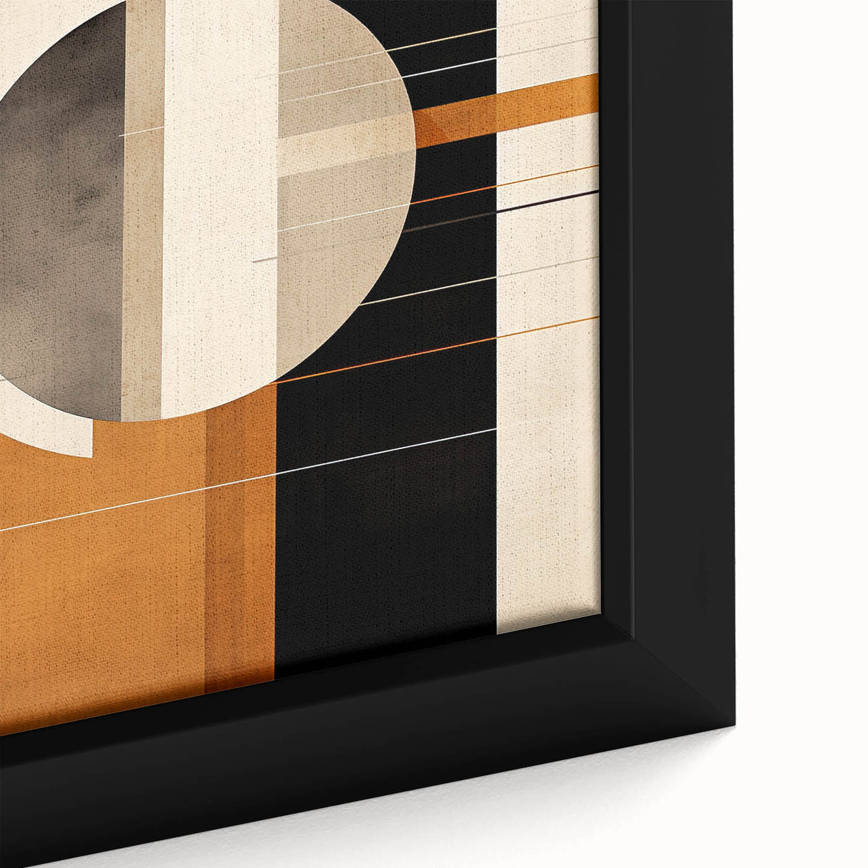Contemporary Minimalist Wall Art – Geometric Abstract Earth Tones