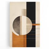 Contemporary Minimalist Wall Art – Geometric Abstract Earth Tones