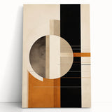 Contemporary Minimalist Wall Art – Geometric Abstract Earth Tones