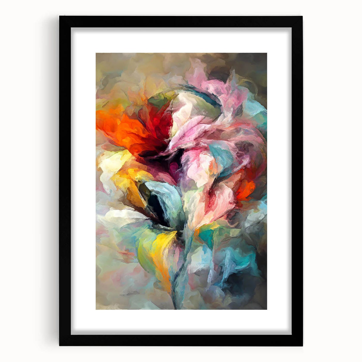 Fluid Abstract Art Collection - Modern Fluid Art Prints Multicolor