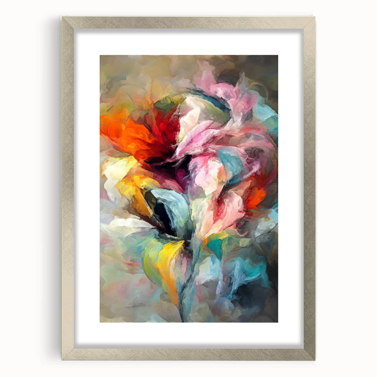 Fluid Abstract Art Collection - Modern Fluid Art Prints Multicolor
