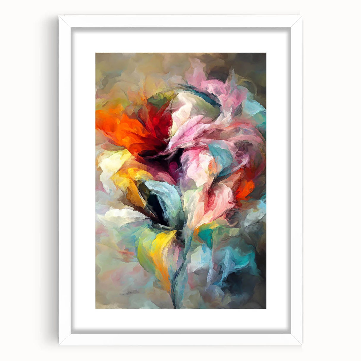 Fluid Abstract Art Collection - Modern Fluid Art Prints Multicolor