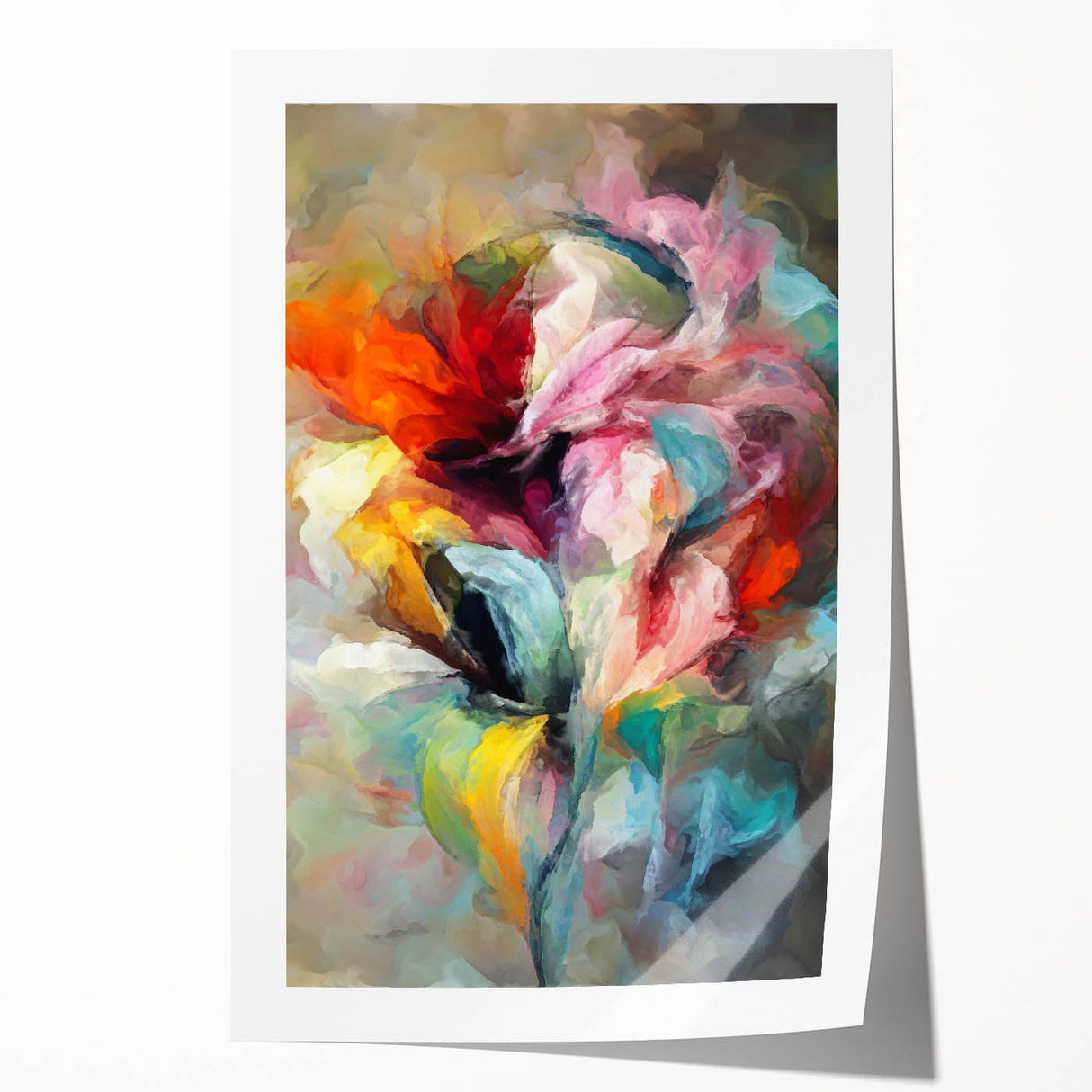 Fluid Abstract Art Collection - Modern Fluid Art Prints Multicolor