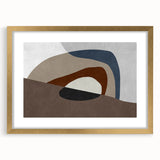 Earthbound Layers – Neutral Abstract Prints from Earthen Harmony