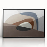 Earthbound Layers – Neutral Abstract Prints from Earthen Harmony