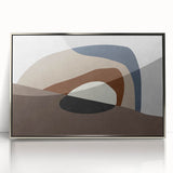 Earthbound Layers – Neutral Abstract Prints from Earthen Harmony