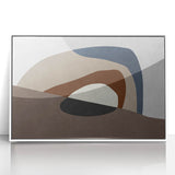 Earthbound Layers – Neutral Abstract Prints from Earthen Harmony