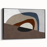 Earthbound Layers – Neutral Abstract Prints from Earthen Harmony