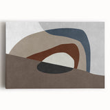 Earthbound Layers – Neutral Abstract Prints from Earthen Harmony