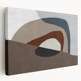 Earthbound Layers – Neutral Abstract Prints from Earthen Harmony