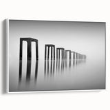Abandoned Pier - Fine Art Photography Canvas Prints