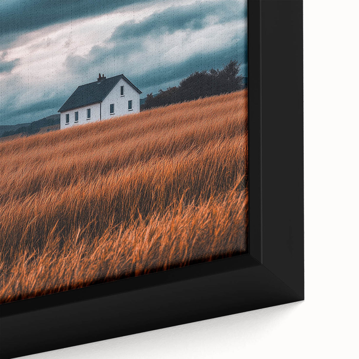 Storm Over the Fields – Dramatic Landscape Art & Nature Wall Decor