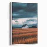 Storm Over the Fields – Dramatic Landscape Art & Nature Wall Decor