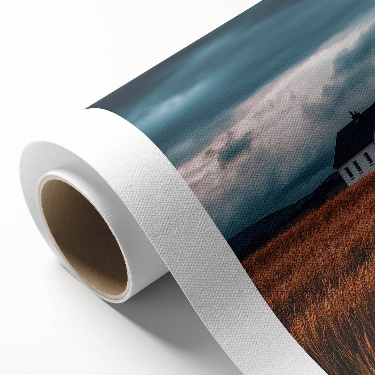 Storm Over the Fields – Dramatic Landscape Art & Nature Wall Decor