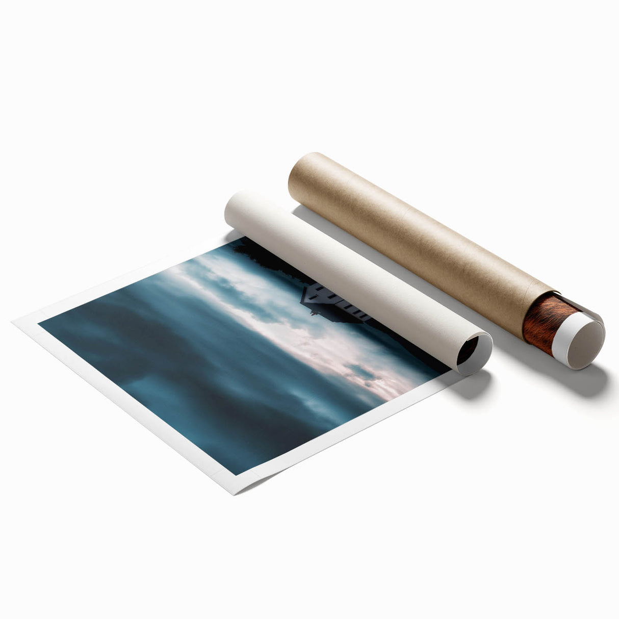 Storm Over the Fields – Dramatic Landscape Art & Nature Wall Decor