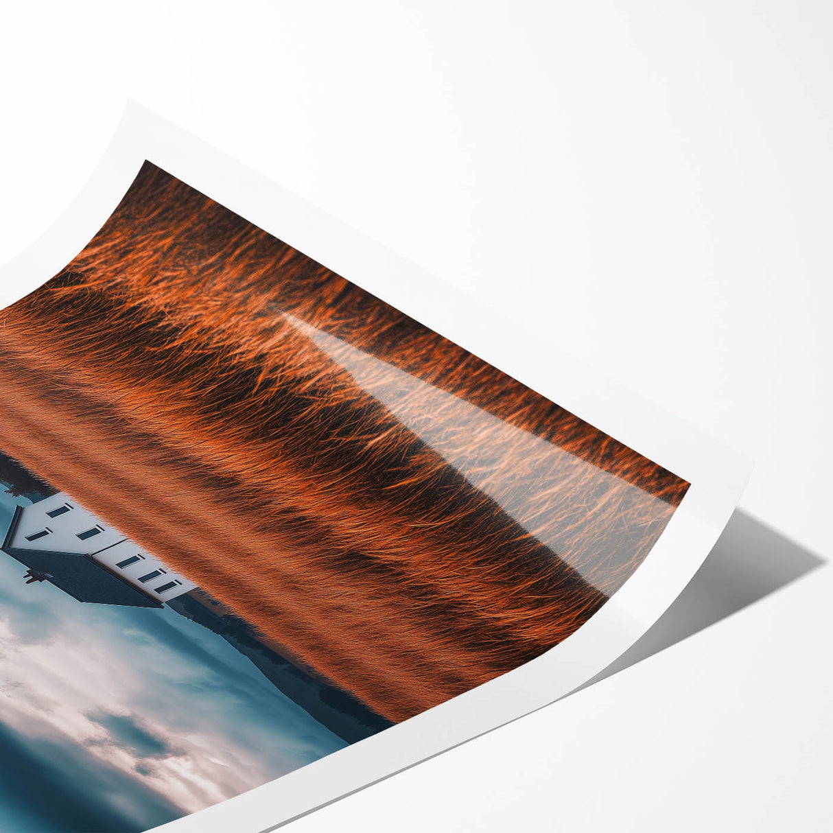 Storm Over the Fields – Dramatic Landscape Art & Nature Wall Decor