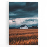 Storm Over the Fields – Dramatic Landscape Art & Nature Wall Decor