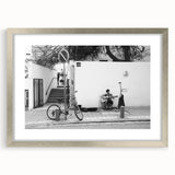 Urban Landscape Photography Decor – Street Musician Wall Art