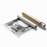 Urban Landscape Photography Decor – Street Musician Wall Art