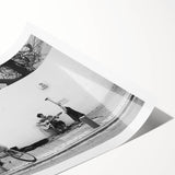 Urban Landscape Photography Decor – Street Musician Wall Art